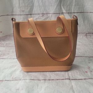 Dooney & Bourke Perforated Leather Domed Bag